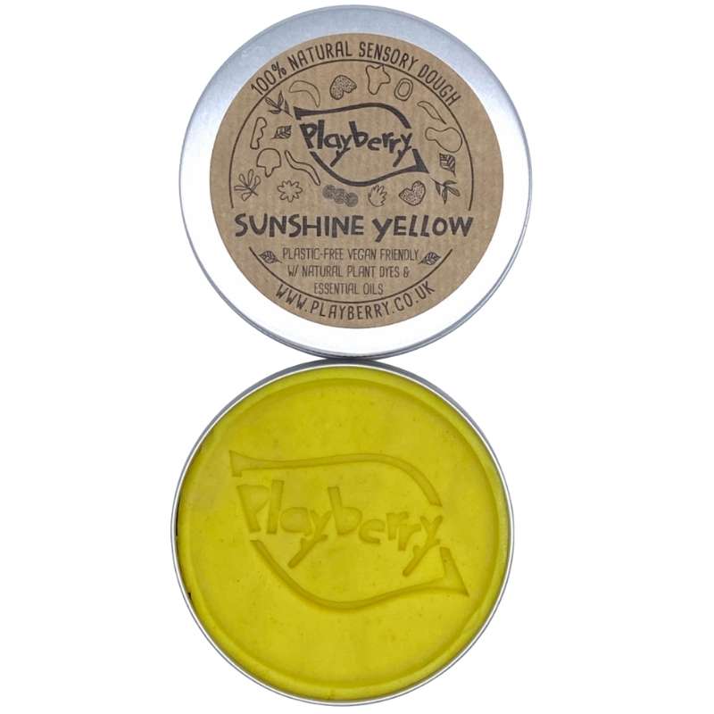 SUNSHINE YELLOW-Natural Sensory Dough - Image 5