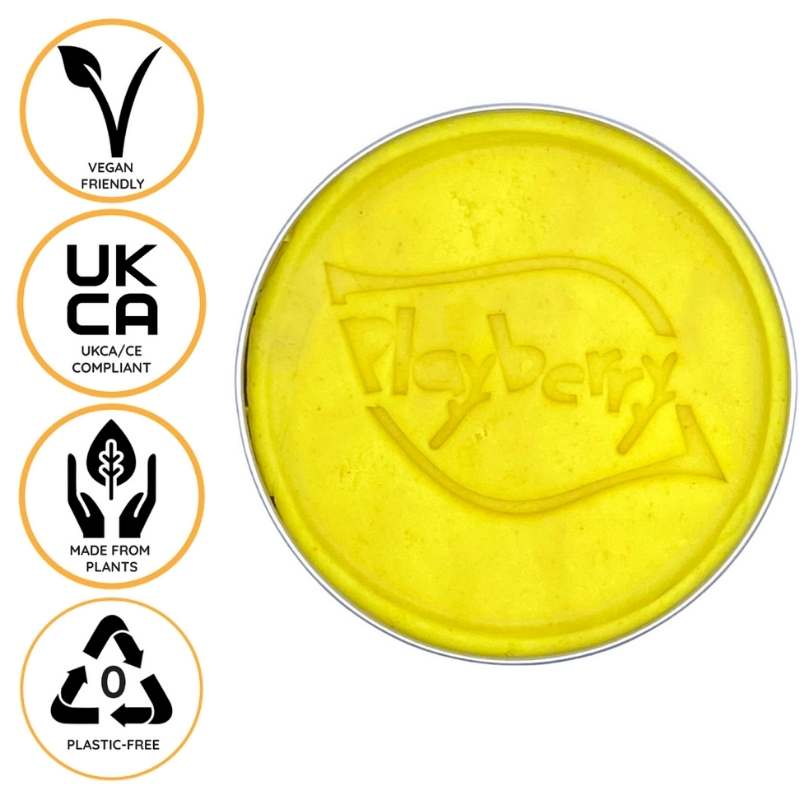 yellow playdough ukca ce compliant made in suffolk