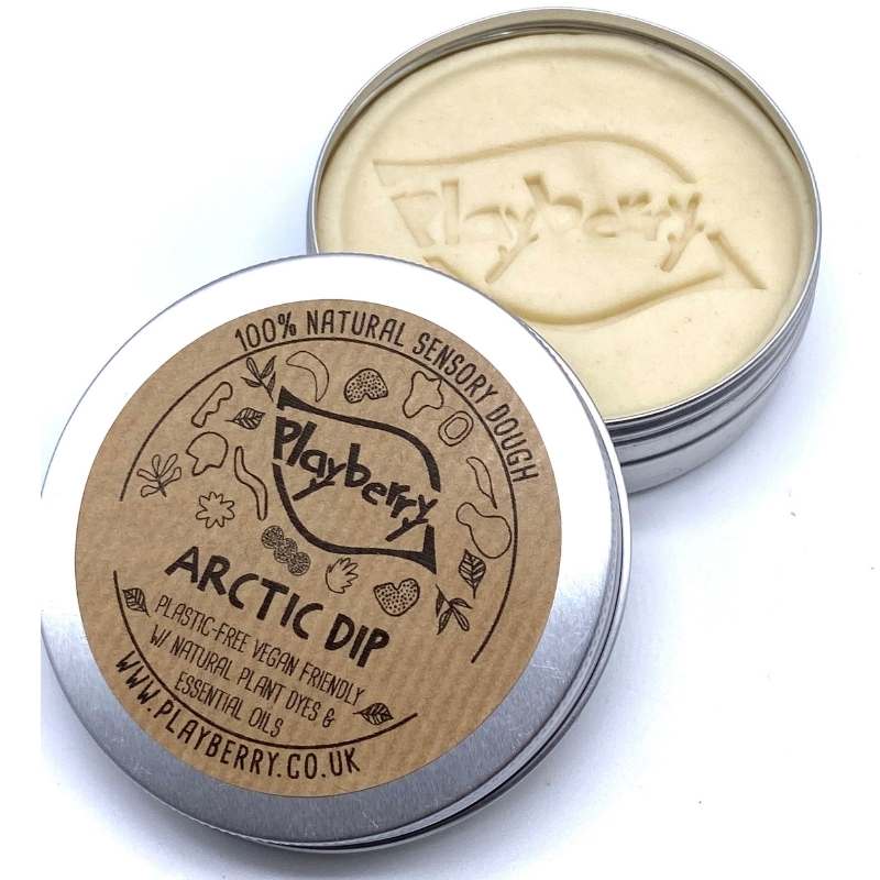 ARCTIC DIPWHITE PLAYDOUGH SIDE VIEW