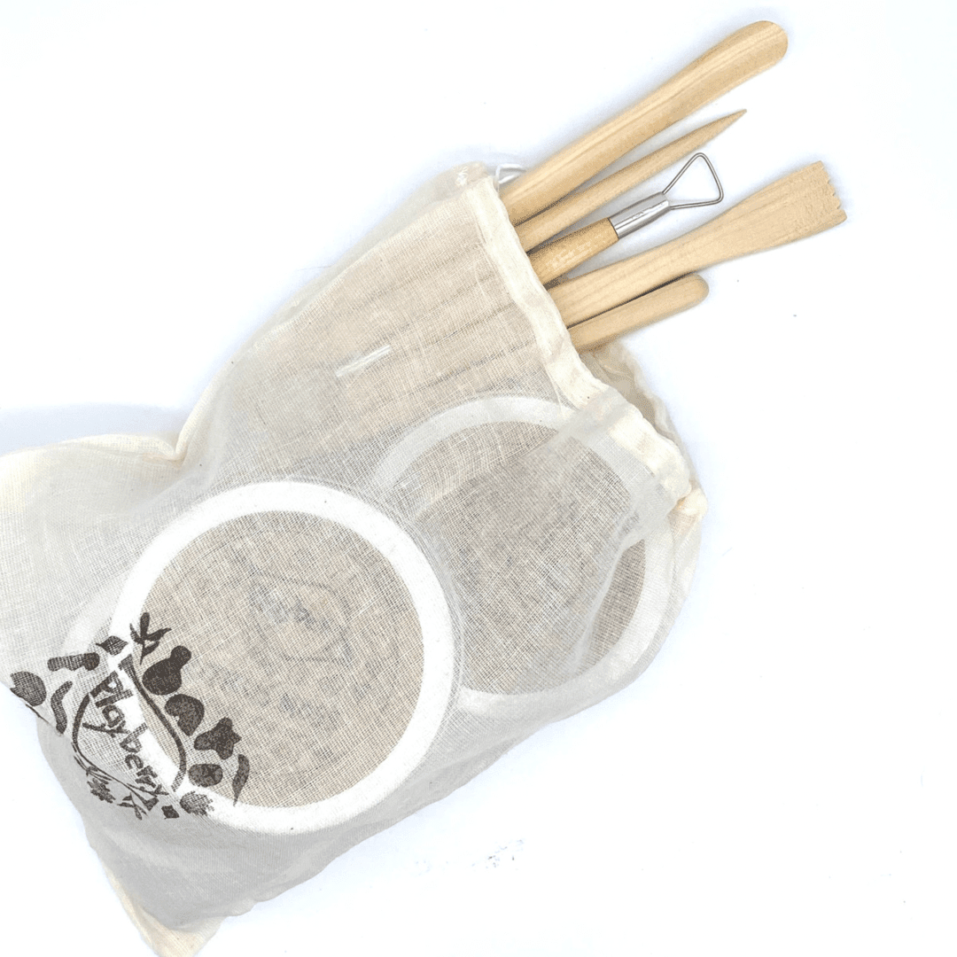wooden dough craft tools