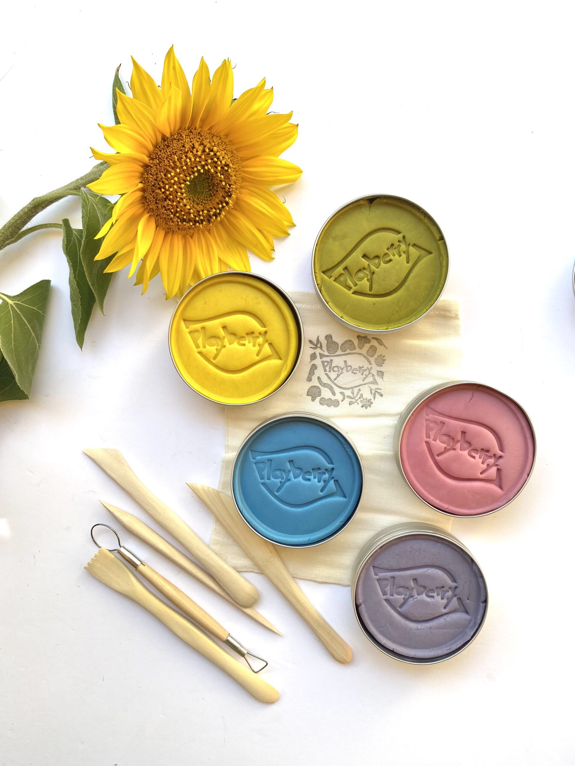 summer colour playdough