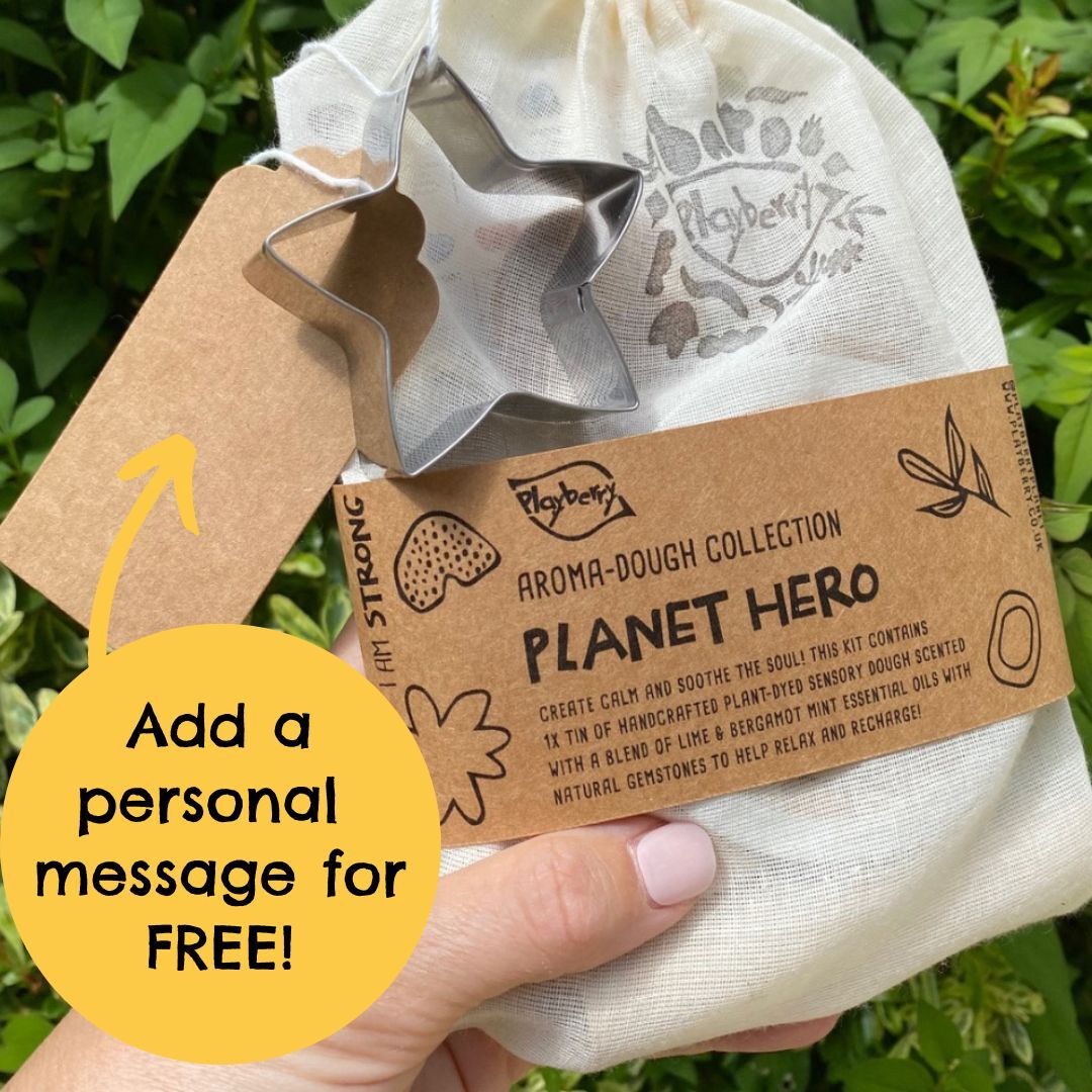 personalise plant ade playdough kit for nature lovers